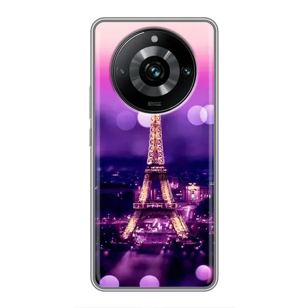 Чехол с рисунком «Париж башня» для Realme 11 Pro Plus Чехол с рисунком «Париж башня» для Realme 11 Pro Plus