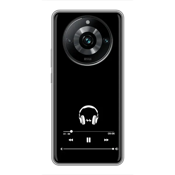 Чехол с рисунком «Плеер» для Realme 11 Pro Plus Чехол с рисунком «Плеер» для Realme 11 Pro Plus