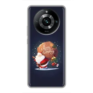Чехол Санта Клаус для Realme 11 Pro Plus (Подарки от Санты)