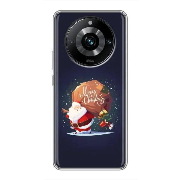 Чехол с рисунком «Подарки от Санты» для Realme 11 Pro Plus