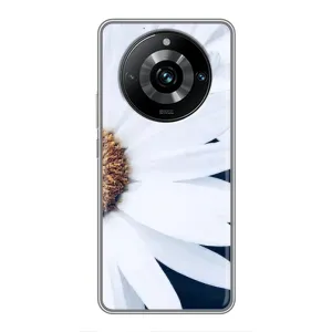 Чехол с ромашками на Realme 11 Pro Plus (Пол ромашки)