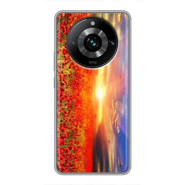 Чехол с рисунком «Поле тюльпанов» для Realme 11 Pro Plus Чехол с рисунком «Поле тюльпанов» для Realme 11 Pro Plus