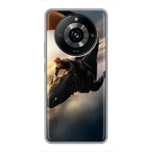 Чехол дракон Беззубик для Realme 11 Pro Plus (Полет Беззубика)