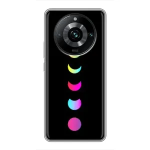 Чехол (ТПУ) с планетами на Realme 11 Pro Plus (Полнолуние)