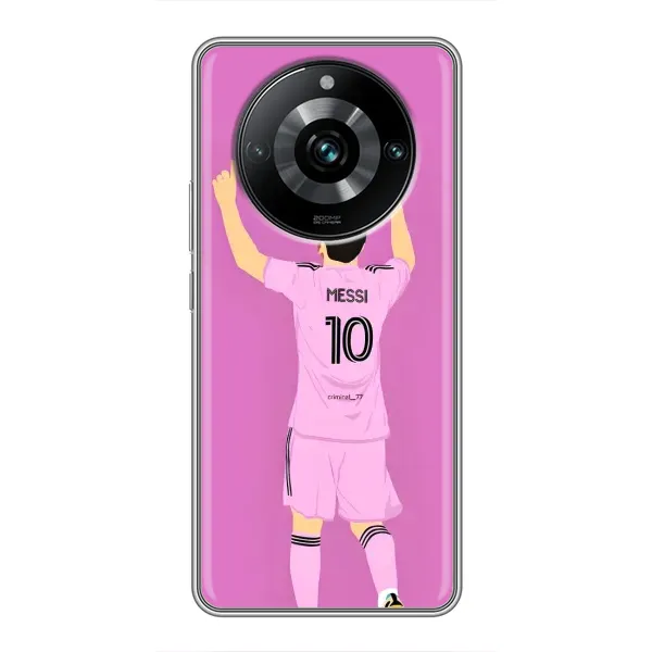 Чехол с рисунком «Празднование Месси» для Realme 11 Pro Plus