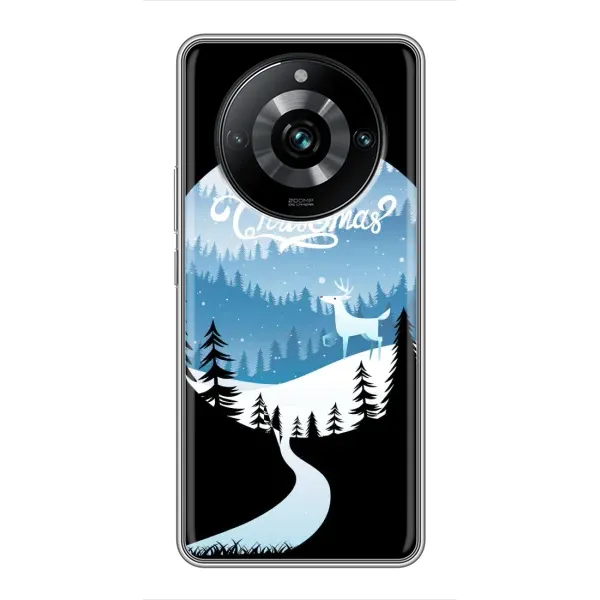 Чехол с рисунком «Рождественский Олень» для Realme 11 Pro Plus Чехол с рисунком «Рождественский Олень» для Realme 11 Pro Plus