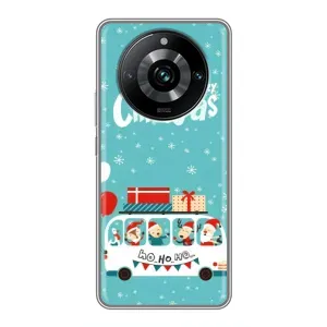 Силиконовый бампер на рождество для Realme 11 Pro Plus (Рождественское настроение)