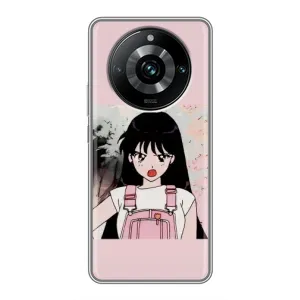 Чехол с персонажами АНИМЕ на Realme 11 Pro Plus (Сейлор Марс)