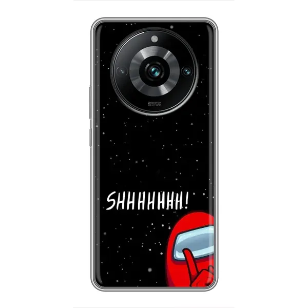 Чехол с рисунком «SHHHHH» для Realme 11 Pro Plus Чехол с рисунком «SHHHHH» для Realme 11 Pro Plus