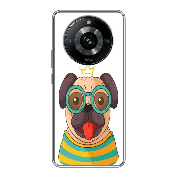 Чехол с рисунком «Собака Король» для Realme 11 Pro Plus Чехол с рисунком «Собака Король» для Realme 11 Pro Plus