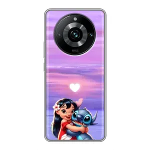 Чехол с рисунком Стич для Realme 11 Pro Plus (Стич и Лило)