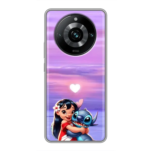 Чехол с рисунком «Стич и Лило» для Realme 11 Pro Plus