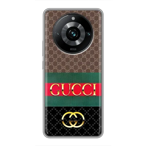 Чехол с рисунком «Стиль GUCCI» для Realme 11 Pro Plus