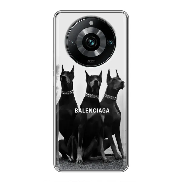 Чехол с рисунком «Три добермана» для Realme 11 Pro Plus Чехол с рисунком «Три добермана» для Realme 11 Pro Plus