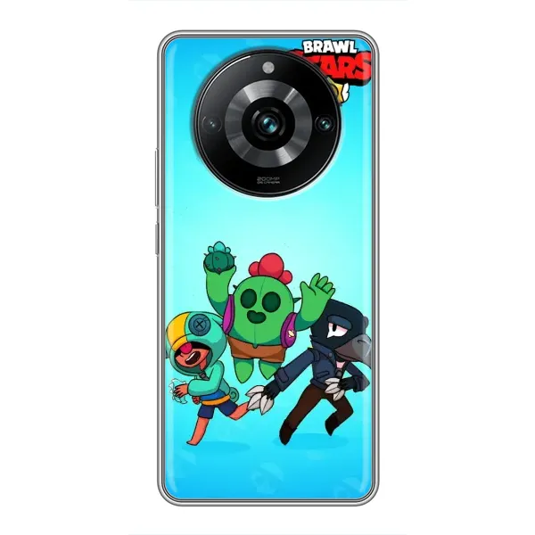 Чехол с рисунком «Трио» для Realme 11 Pro Plus