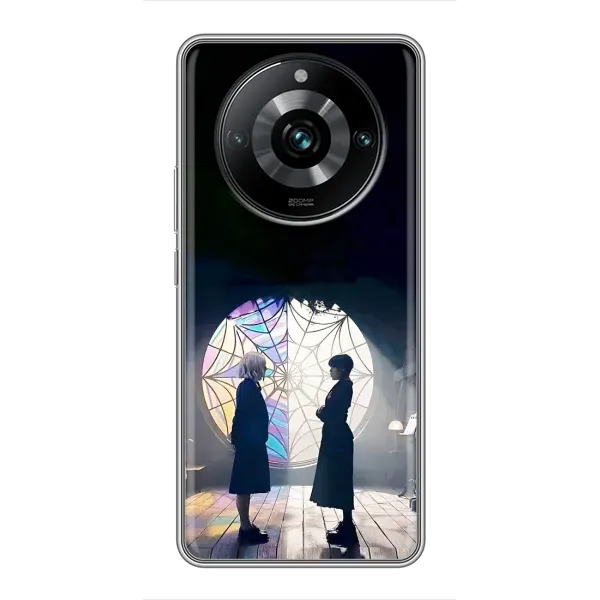 Чехол с рисунком «Уэнсдей и Энди» для Realme 11 Pro Plus Чехол с рисунком «Уэнсдей и Энди» для Realme 11 Pro Plus