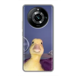 Бампер з принтом Меми для Realme 11 Pro Plus (Качка)