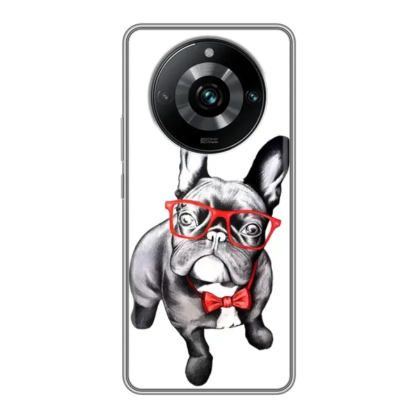 Чехол с рисунком «В очках» для Realme 11 Pro Plus Чехол с рисунком «В очках» для Realme 11 Pro Plus