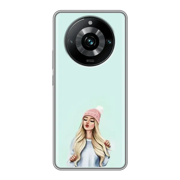 Чехол с рисунком «В шапке» для Realme 11 Pro Plus Чехол с рисунком «В шапке» для Realme 11 Pro Plus