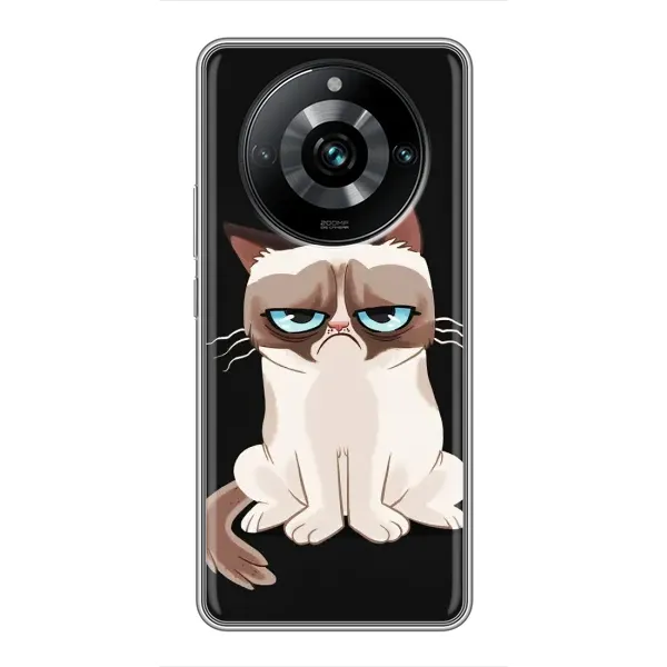 Чехол с рисунком «Взгляд кота» для Realme 11 Pro Plus Чехол с рисунком «Взгляд кота» для Realme 11 Pro Plus