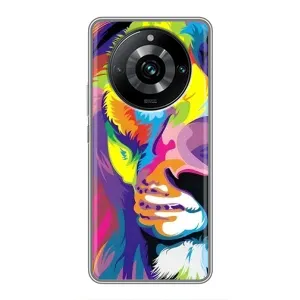 Чехол с картинкой на Realme 11 Pro Plus (Яркий Лев)