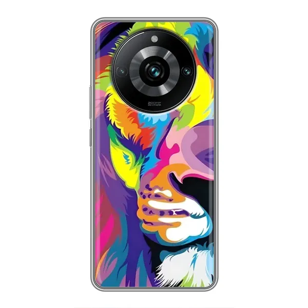 Чехол с рисунком «Яркий Лев» для Realme 11 Pro Plus Чехол с рисунком «Яркий Лев» для Realme 11 Pro Plus
