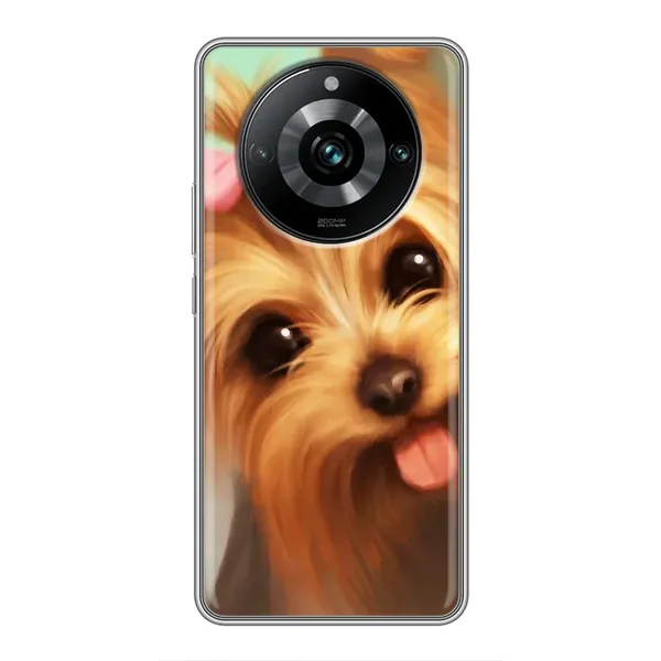 Чехол с рисунком «Йоршенский терьер» для Realme 11 Pro Plus Чехол с рисунком «Йоршенский терьер» для Realme 11 Pro Plus