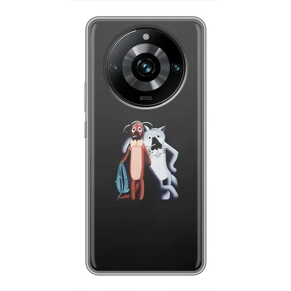 Чехол с рисунком «Шо, опять» для Realme 11 Pro Plus