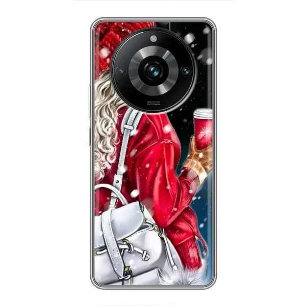 Чехол с рисунком «Зима пришла» для Realme 11 Pro Plus
