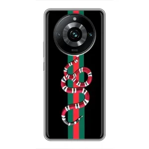 Чехлы Бренд GUCCI для Realme 11 Pro Plus (Змей Гуччи)