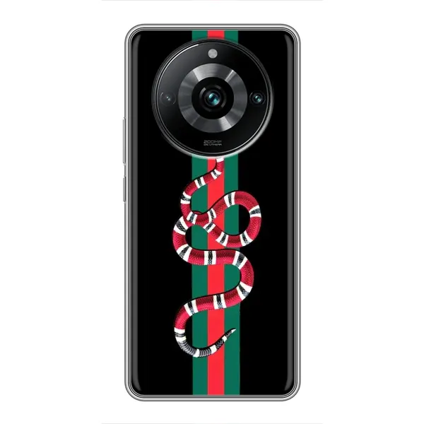 Чехол с рисунком «Змей Гуччи» для Realme 11 Pro Plus