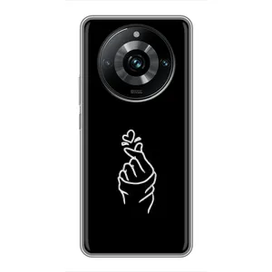 Чехлы (Знак сердечка) на Realme 11 Pro Plus (Знак Сердечка)