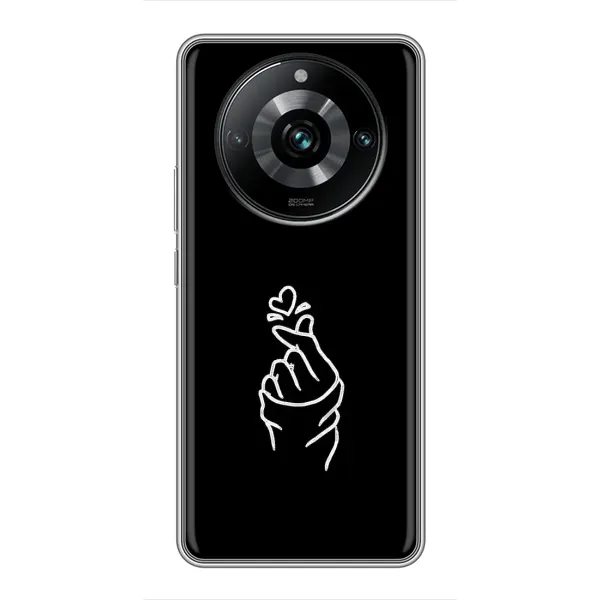 Чехол с рисунком «Знак Сердечка» для Realme 11 Pro Plus Чехол с рисунком «Знак Сердечка» для Realme 11 Pro Plus