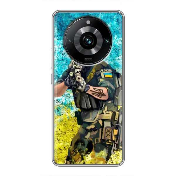 Чехол с рисунком «ЗСУ Воин» для Realme 11 Pro Plus Чехол с рисунком «ЗСУ Воин» для Realme 11 Pro Plus