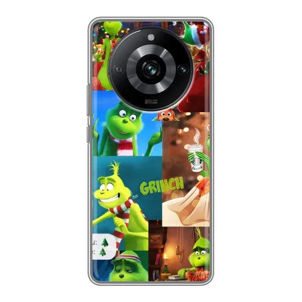 Чехол с рисунком «Арт Гринч» для Realme 11 Pro Чехол с рисунком «Арт Гринч» для Realme 11 Pro