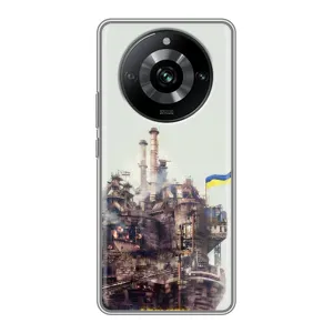 Чехлы на военную тематику для Realme 11 Pro (Азовсталь)