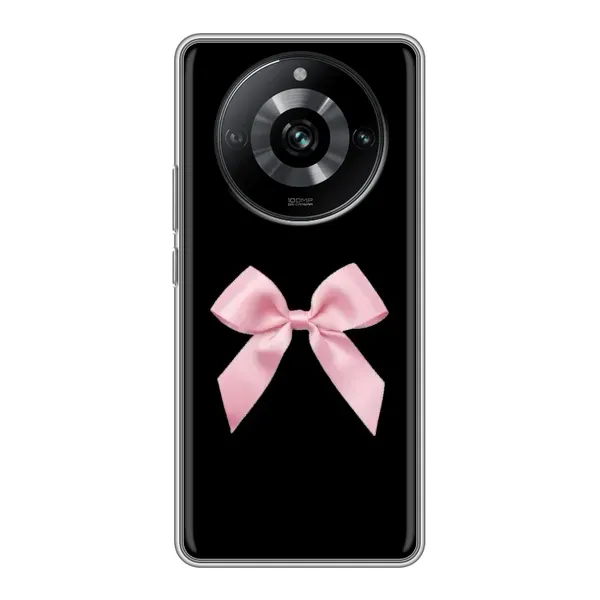 Чехол с рисунком «Бант на черном» для Realme 11 Pro Чехол с рисунком «Бант на черном» для Realme 11 Pro