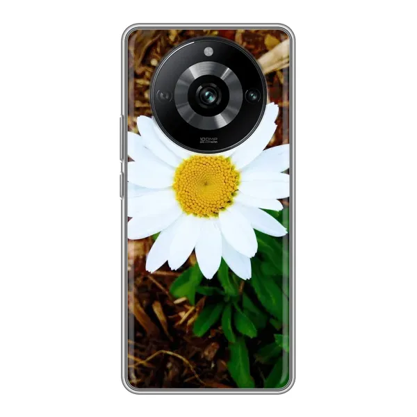 Чехол с рисунком «Белая ромашка» для Realme 11 Pro Чехол с рисунком «Белая ромашка» для Realme 11 Pro