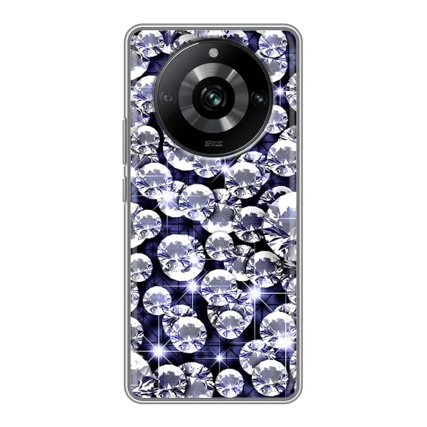 Чехол с рисунком «Бриллианты» для Realme 11 Pro Чехол с рисунком «Бриллианты» для Realme 11 Pro