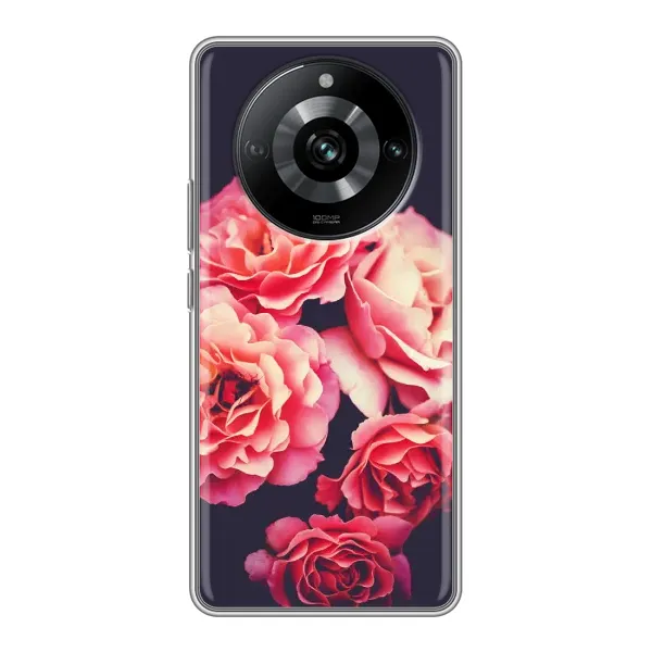 Чехол с рисунком «Бутоны» для Realme 11 Pro Чехол с рисунком «Бутоны» для Realme 11 Pro