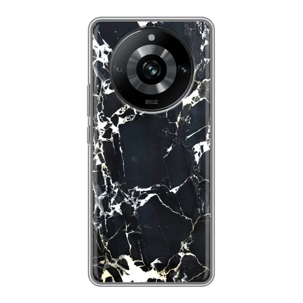 Чехол с рисунком «Чёрный мрамор» для Realme 11 Pro Чехол с рисунком «Чёрный мрамор» для Realme 11 Pro
