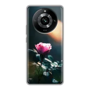 Чехлы с принтом Розочки для Realme 11 Pro (Цветок ночной)