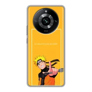 Чехлы с принтом Наруто на Realme 11 Pro (Даттебаё)
