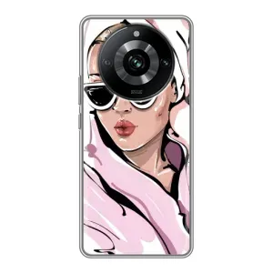 Чехол с картинкой Модные Девчонки Realme 11 Pro (Девушка в халате)