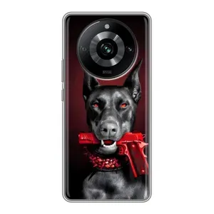 Чохол ДОБЕРМАН для Realme 11 Pro (Доберман злий)