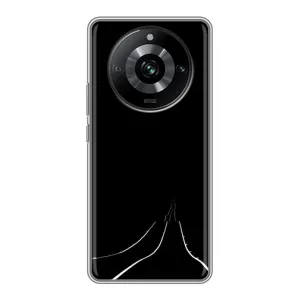 Чохол з картинками на чорному фоні для Realme 11 Pro (Дорога)