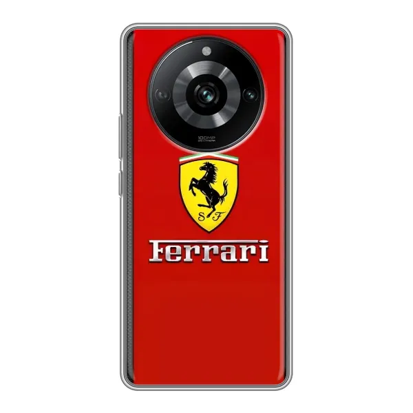 Чехол с рисунком «Ferrari Logo» для Realme 11 Pro Чехол с рисунком «Ferrari Logo» для Realme 11 Pro