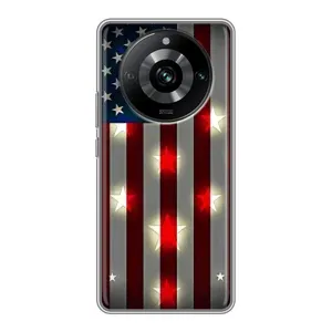 Чехол Флаг USA для Realme 11 Pro (Флаг США 2)