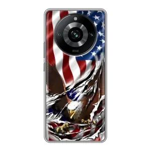 Чехол Флаг USA для Realme 11 Pro (Флаг USA)