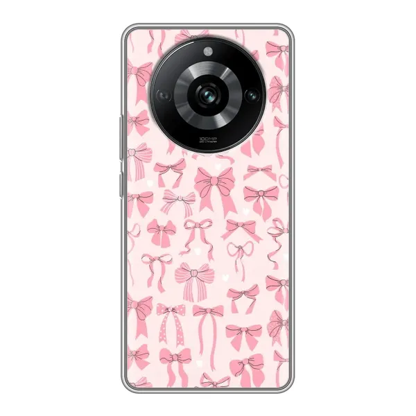 Чехол с рисунком «Фон бантики» для Realme 11 Pro Чехол с рисунком «Фон бантики» для Realme 11 Pro